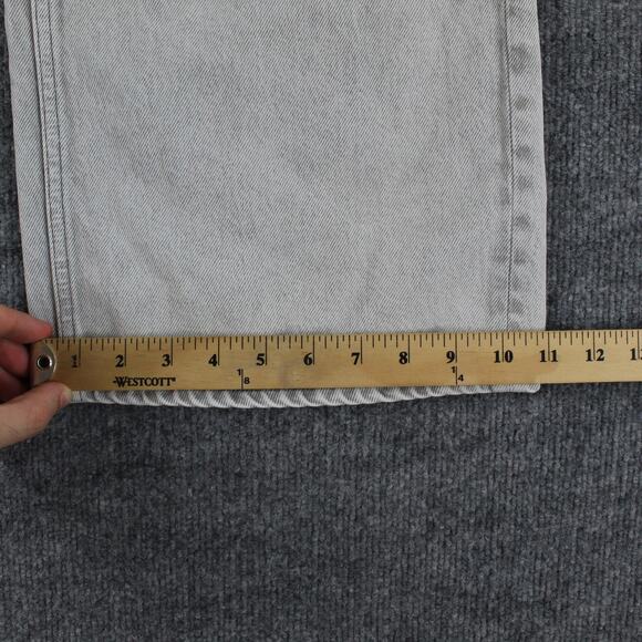 Rag Bone Jeans Womens 27 Maya High Rise Shorty Wide Leg Dust Gray Denim Casual - Picture 15 of 16